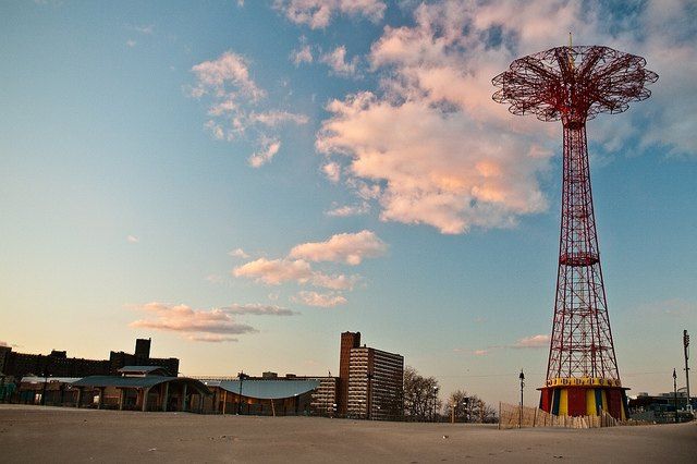 Coney Island Parachute Drop by digitizedchaos on Flickr
